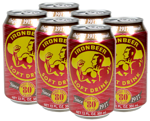 Ironbeer Six Pack 12 Oz Cans